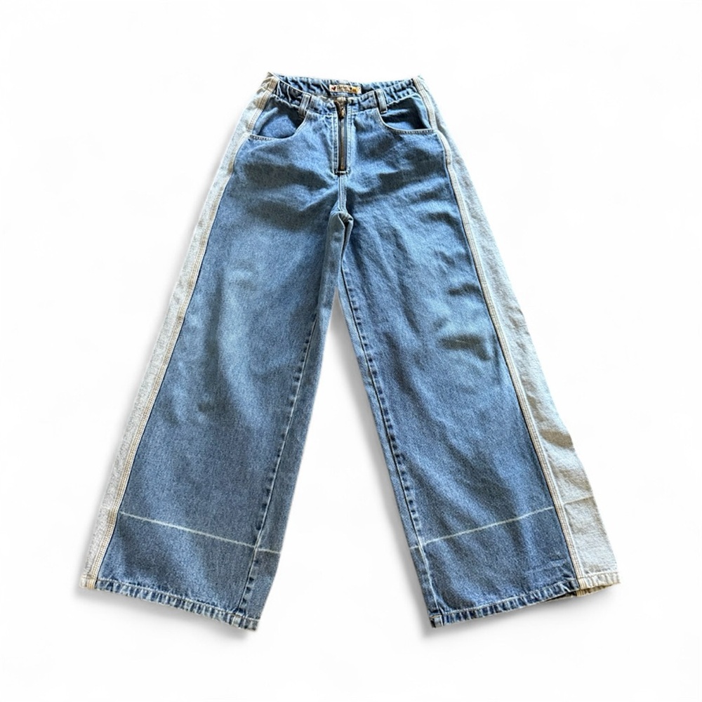 Gasoline Girls Denim Y2K wide leg jeans
